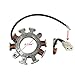 Flywheel & Charging Coil 5A 12V 60W For Headlight For Honda GX160 GX200 5.5/6.5HP Engine Snowblower For Coleman For PowerSports BT200X CT200U 163/196cc Gas MiniBike GoKart Scooter 0.67” bore size