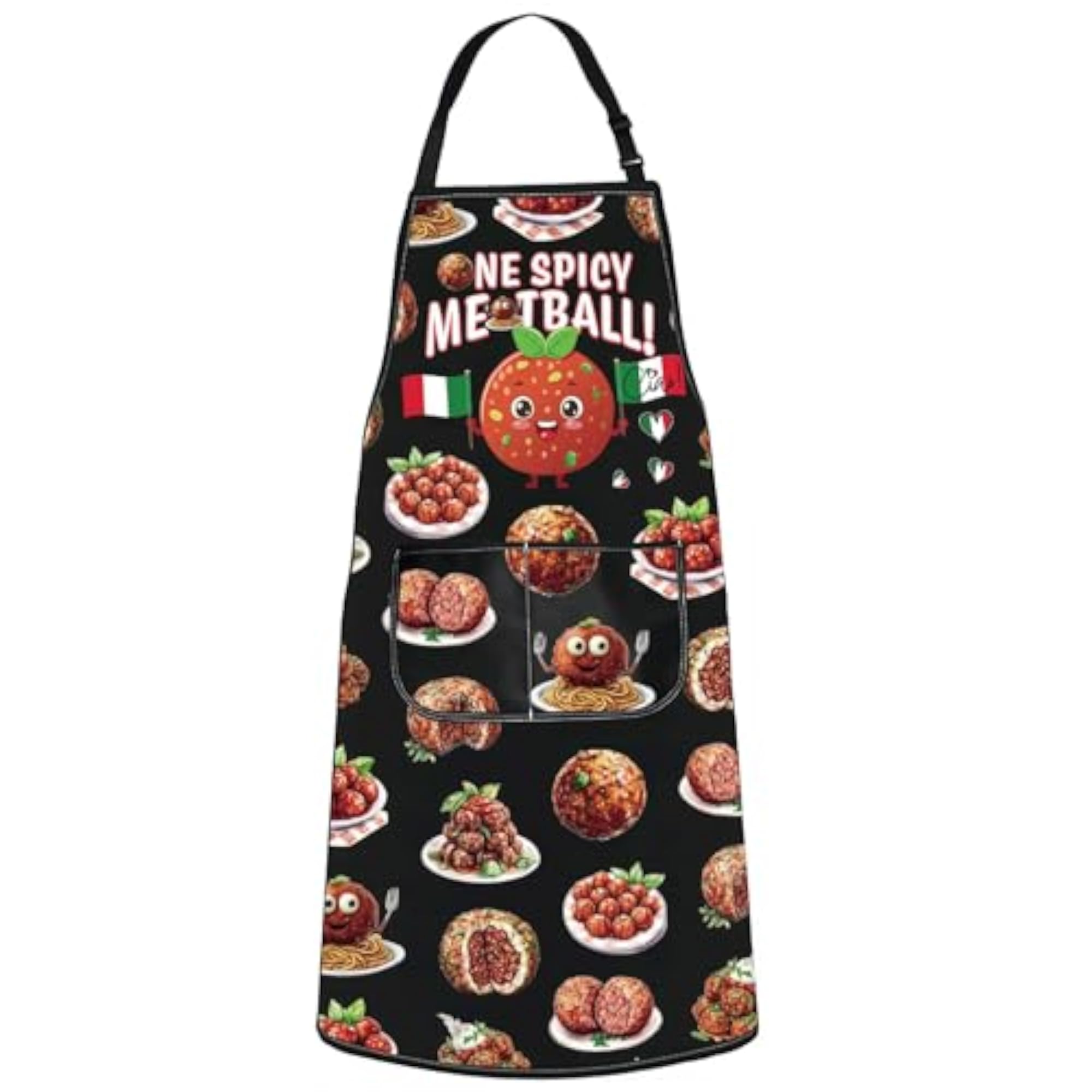 Spicy Meatball Kitchen Apron Gift