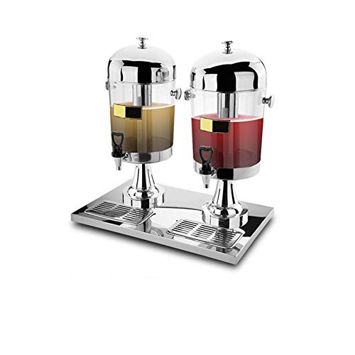 Dispensador de bebidas frías de alta calidad con tapa segura y grifo, ideal para cócteles, ponches, agua, té helado y refrescos fríos, perfecto para fiestas y eventos