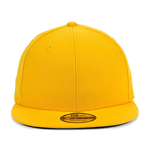 Image of New Era Blank Custom 9FIFTY Adjustable Snapback Cap Yellow