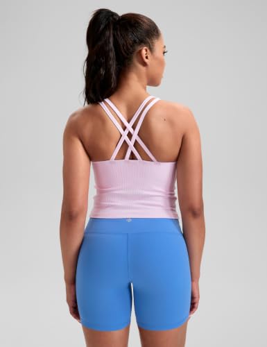 Image of HeyNuts Ribbed Zeal Sports Bras Longline