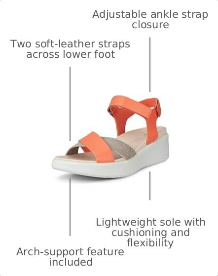 Image of ECCO Flowt Wedge Luxury Crossband
