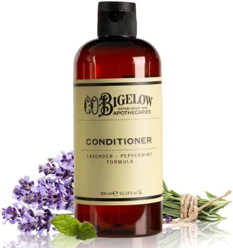 C.O. Bigelow Conditioner, Lavender Peppermint Conditioner Moisturizes & Softens Hair, Hydrating Luxury Conditioner for Men & Women, 10.4 Fl Oz.