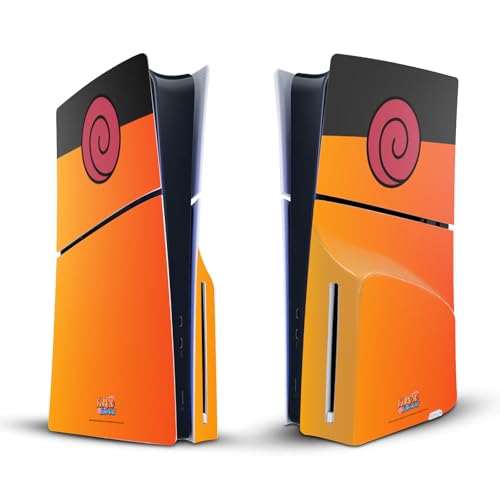 Autocollant Naruto PS5 Slim Disc costume iconique vinyle officiel Head Case