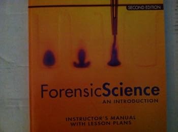 Paperback Forensic Science: An Introduction- Instructor's Manual with Lesson Plans Book