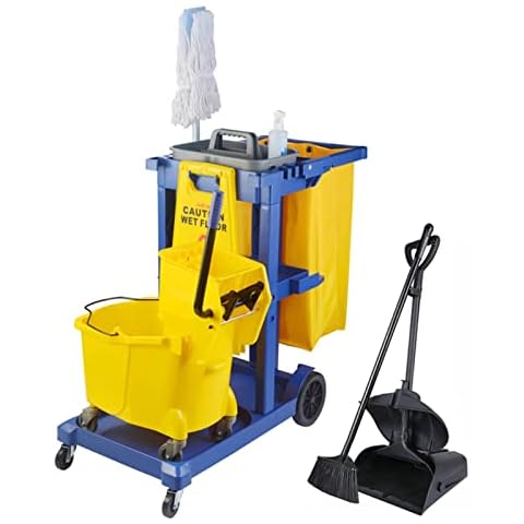 Trolley Heavy Duty Housekeeping Cart Cover