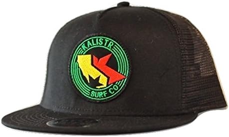 KalistR Rasta Snapback, Black, Adjustable