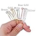 60Pcs Expandable Bangle Bracelet Adjustable Bracelets Blank Wire Bangle for Women DIY Jewelry Making, 12 Pcs Each Color
