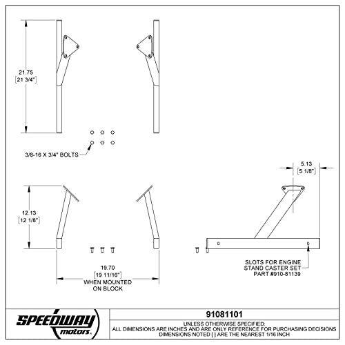 Engine Storage Stands, Fits Sbc/Bbc Chevy V8 #TOP5