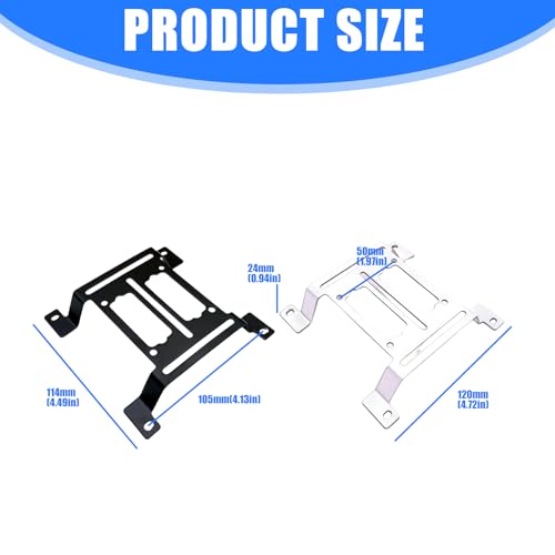 ZBIianxer Cadre de de radiateur de Refroidissement à Eau, durabilité 120MM, avec Outils, configurations sans Outils pour Les passionnés, de réservoirs d ' Eau – vue 3
