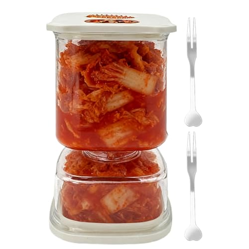 Generiska förvaringsburkar för mat, läckagesäker livsmedelsförvaring, lufttät gurkburk – för kaffesump müsli socker te torrvaror nötter mjöl och