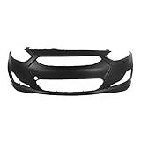 MBI AUTO - Primered, Front Bumper Cover Fascia for 2012 2013 Hyundai Accent Sedan & Hatchback 12 13,