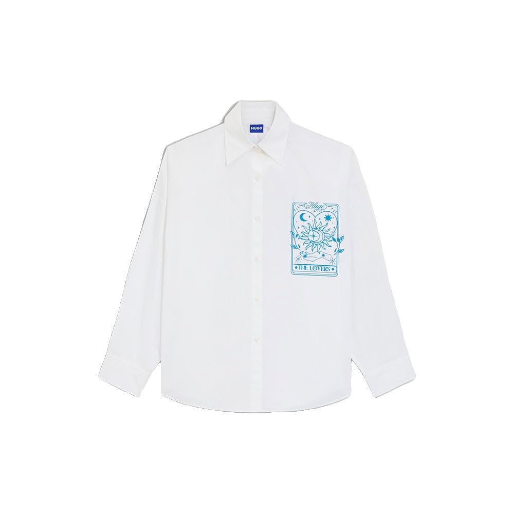 Hugo Women's Edafne_b Blouse, Open Miscellaneous, 10