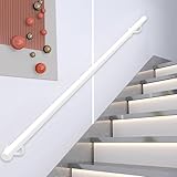Lunghezza regolabile: la lunghezza varia da 30 cm a 600 cm con un diametro del tubo rotondo di 3,2 cm e una distanza dalla parete di 7 cm, per soddisfare varie esigenze di installazione.