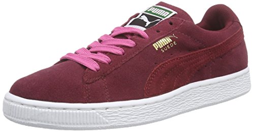 Image of Puma Suede Classic, Women's Low-Top Sneakers, Cabarnet Red /Red Rio, 4 UK
