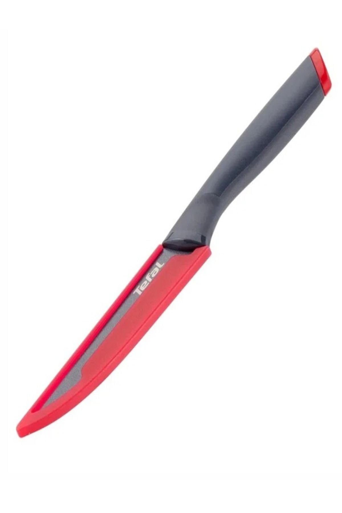 Tefal Fresh Kitchen Nóż do steków, 11 cm, wysokiej jakości ostrze ze stali nierdzewnej z tytanem, powłoka nieprzywierająca, strefa komfortu, K1220805