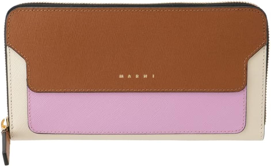Amazon | MARNI(マルニ) 長財布 サフィアーノレザー ラウンドジップ  