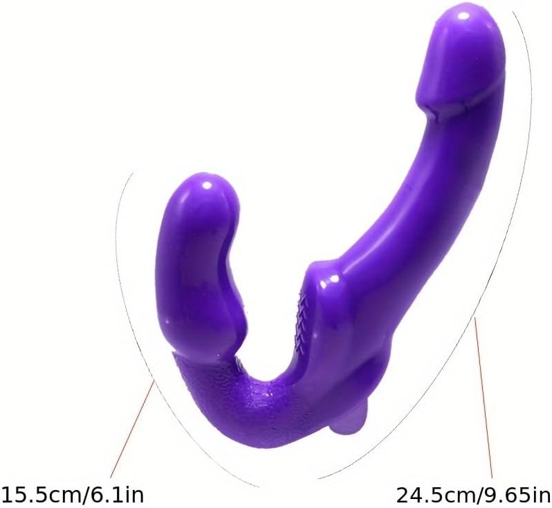 Prostate Massager - 10 Vibration Modes, USB Rechargeable, Silicone Male Anal Vibrator for Men's Intimate Wellness (Purple)