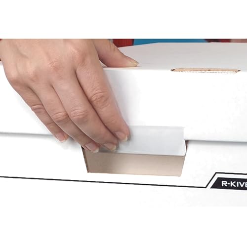 Boîte de rangement Bankers Box R-Kive contre l'écrasement des archives de bureau