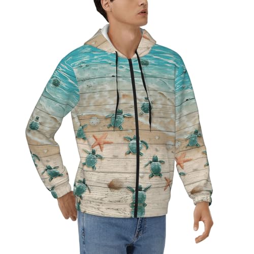 Sweat à capuche thermique marine pour vos balades et soirées fraîches