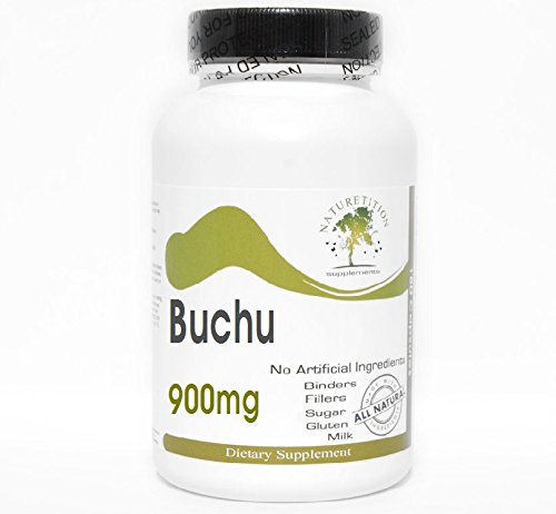 Buchu 900mg ~ 180 Capsules - No Additives ~ Naturetition Supplements