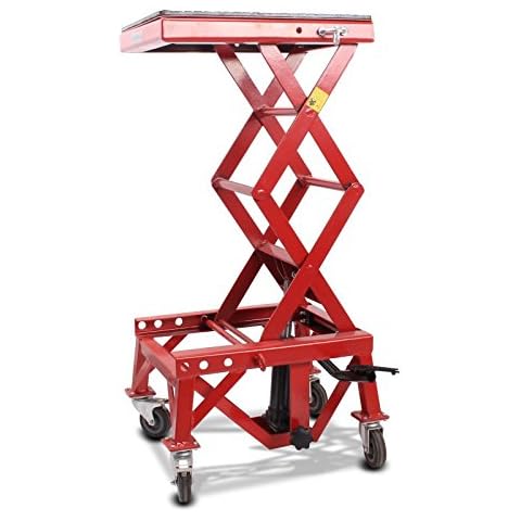 Pont Elevateur Hydraulique ConStands Moto Cross Mover Lift XL Rouge Yamaha WR 125 X Cover