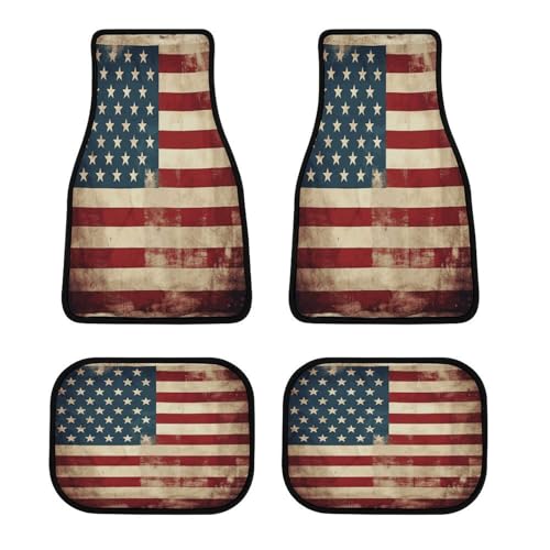 Tapis de sol pour l'avant et l'arrière du véhicule protection auto USA