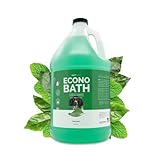 Bark2Basics Econo Bath Dog Shampoo, 1 Gallon - Ultra Mild, All Natural Ingredients, Gently Cleans and Moisturizes, Adds Shine to Coat, Fresh Scent