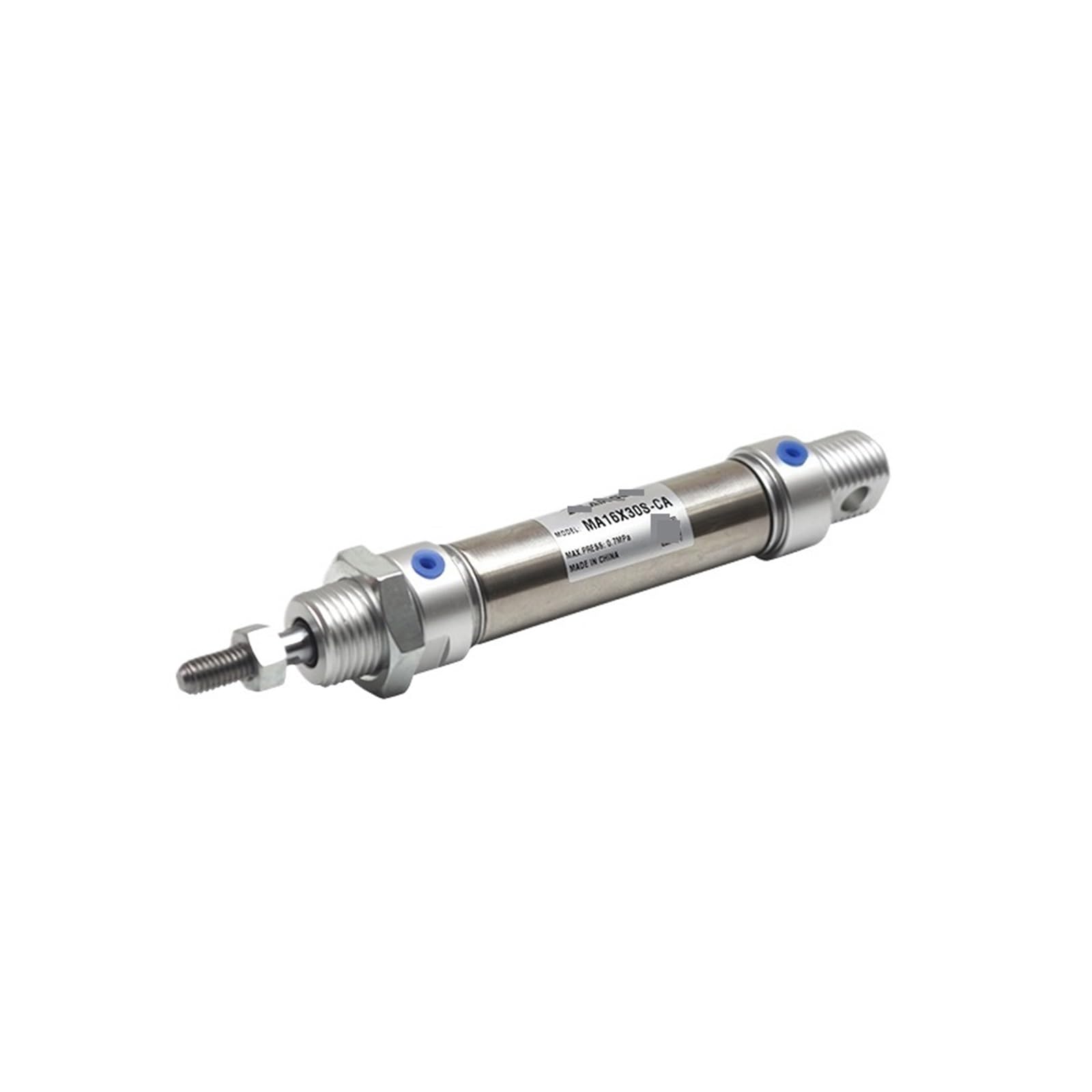 Pneumatischer Edelstahlzylinder 10-300mm Hub Double Action Mini Rundzylinder 20x25 50 75100S-CA-U-CM (MAC20X50S,-CA Pivot Type)