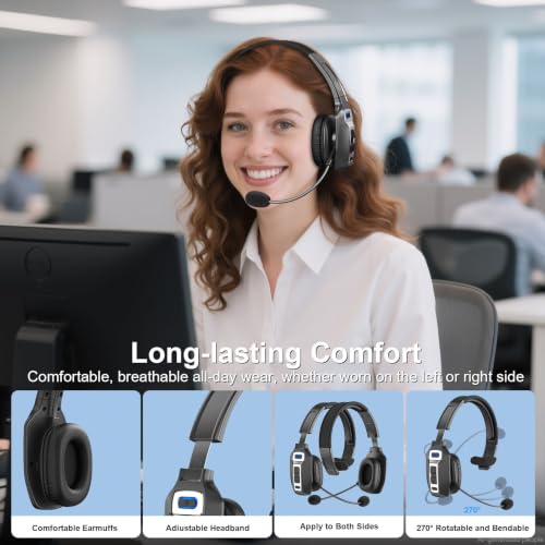BRAMMAR Trucker Bluetooth Headset