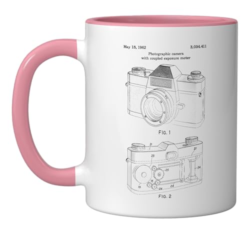Classic Vintage Patent Camera Print Mug