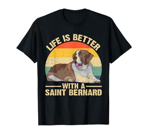Cool Saint Bernard Costume for Men Women St. Bernard Lover T-Shirt