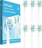 Replacement Toothbrush Heads Compatible with Philips Sonicare Electric Toothbrush,Replacement Brush Head for Replacement Heads C1 C2 G2 W 4100 and More Snap-on Handles