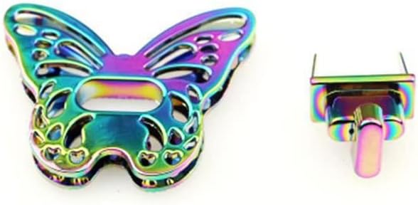 Colorful Metal Turn Lock Clasp for Craft Bag Handbag Shoulder Bag Purse Hardware Accessories