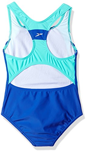 Image of Speedo Girls' Swimsuit One Piece Infinity Splice Thick Strap - Manufacturer Discontinued