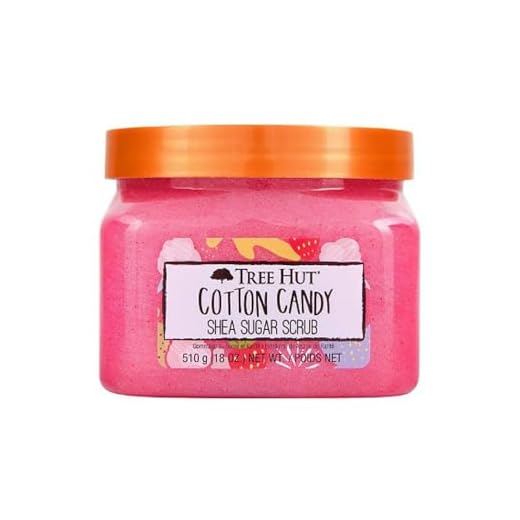Tree Hut Exfoliating Cotton Candy Shea Sugar Scrub