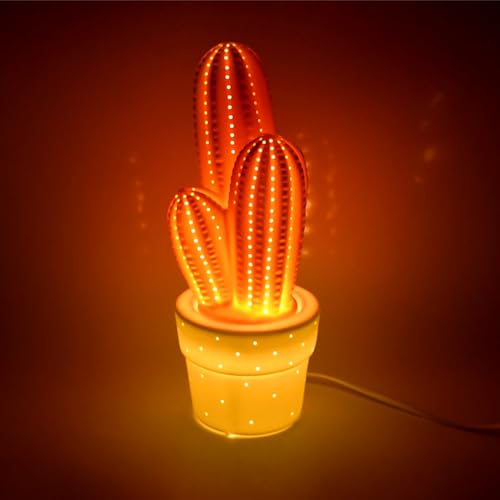 Image of Ceramic Table Lamp - Big Desk Lamp for Home & Office Decor | Stylish Lighting for Living Room, Bedroom, or Workspace (1 Pc)