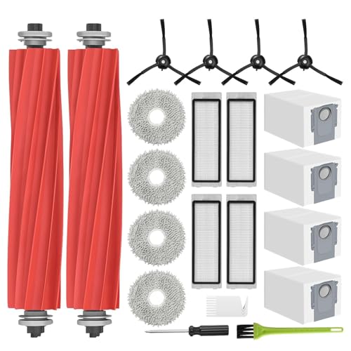 Accessoire pour Roborock QRevo pack de remplacement avec serpillière chiffon et filtres