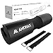 Amonax langhantel polster, nackenpolster langhantel- Barbell Pad nackenschutz für hip thrust und squat, und andere Übungen, Fitness, Krafttraining für Männer und Frauen (Schwarz)