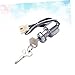 Mobestech Car Ignition Switch Battery Disconnect for SUV ATV Vehicles Blackout Battery Islator