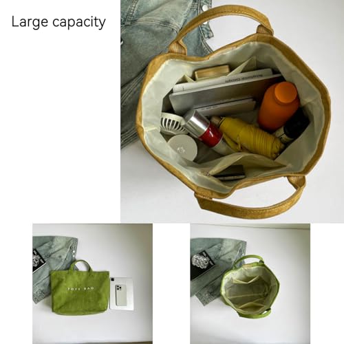 Bolso tote de gamuza para mujer grande miniatura 6