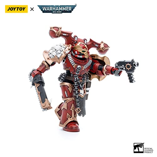 Joytoy 1/18 Action Figures Warhammer 40K Mecha Model Chaos Space Marines Crimson Slaughter Brother Maganar #TOP1