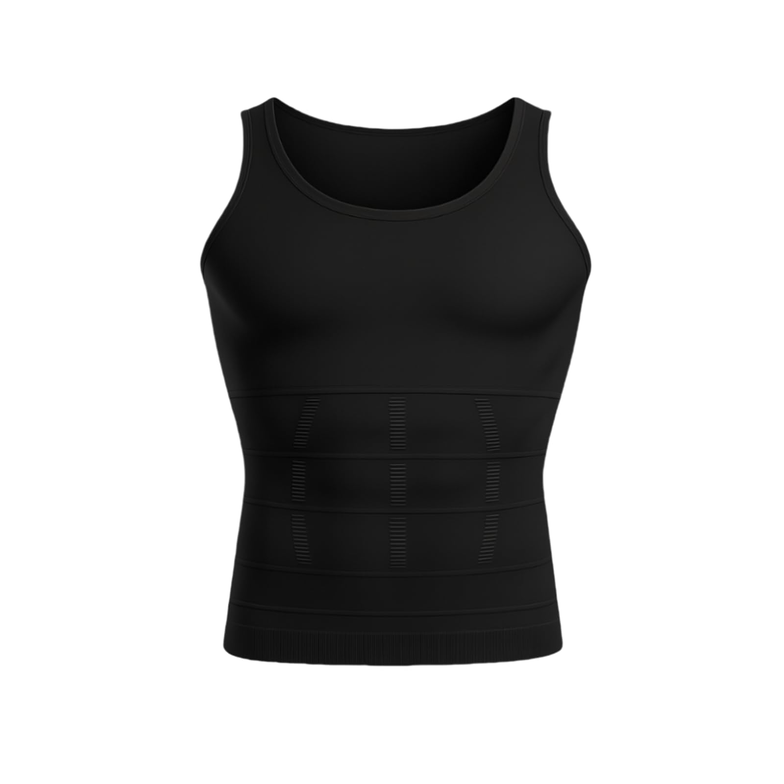 MEIION Débardeur Gainant Omeno Gilet de Compression Amincissant en Coton pour Hommes Shapewear sans Manches pour Une Silhouette élancée
