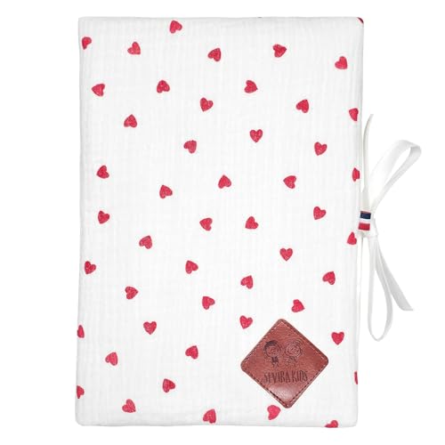 Protège carnet de santé Lovio en tissu de qualité Sevira Kids 17 x 23 cm