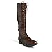 Breckelle's Outlaw Women's Lace Up Knee High Riding Boots