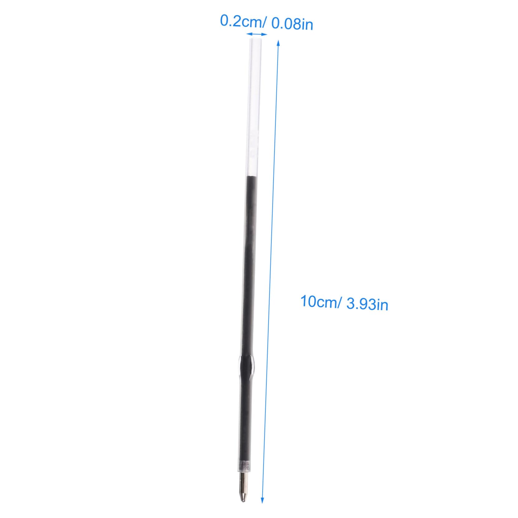 5 Set Premere La Ricarica Della Penna A Sfera Gel Per Penne Nere Ricariche Penna A Punta Fine Evidenziatori Penne Gel Evidenziatore Marcatori Penne A Sfera Marcatore 100 Pezzi * 5