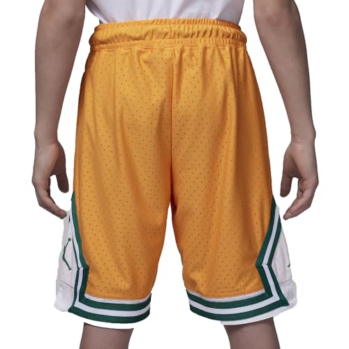 Nike Jordan Air Big Kids Dri-FIT Diamond Basketball Shorts (US, Alpha, X-Large, Regular, Orange Peel)3