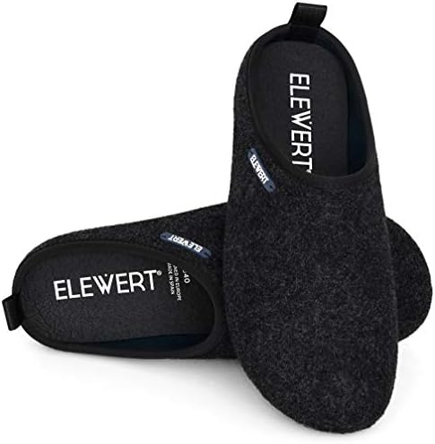 ELEWERT® – Hausschuhe für Herren/Damen – Natural – Pantoffeln/Slipper – für Drinnen und Draußen – herausnehmbares Fußbett – rutschfeste Gummisohle – Made in Spain