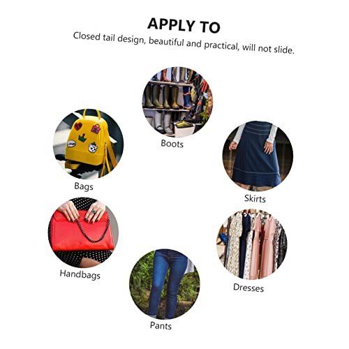 SEWACC 60 Peças Zíper De Resina Zíperes De Roupas Zíperes DIY Zíper Invisível Acabamento De Metal Ve