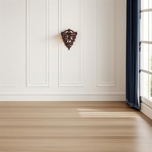Étagère murale SECFOU miroir ancien pour optimiser petit espace